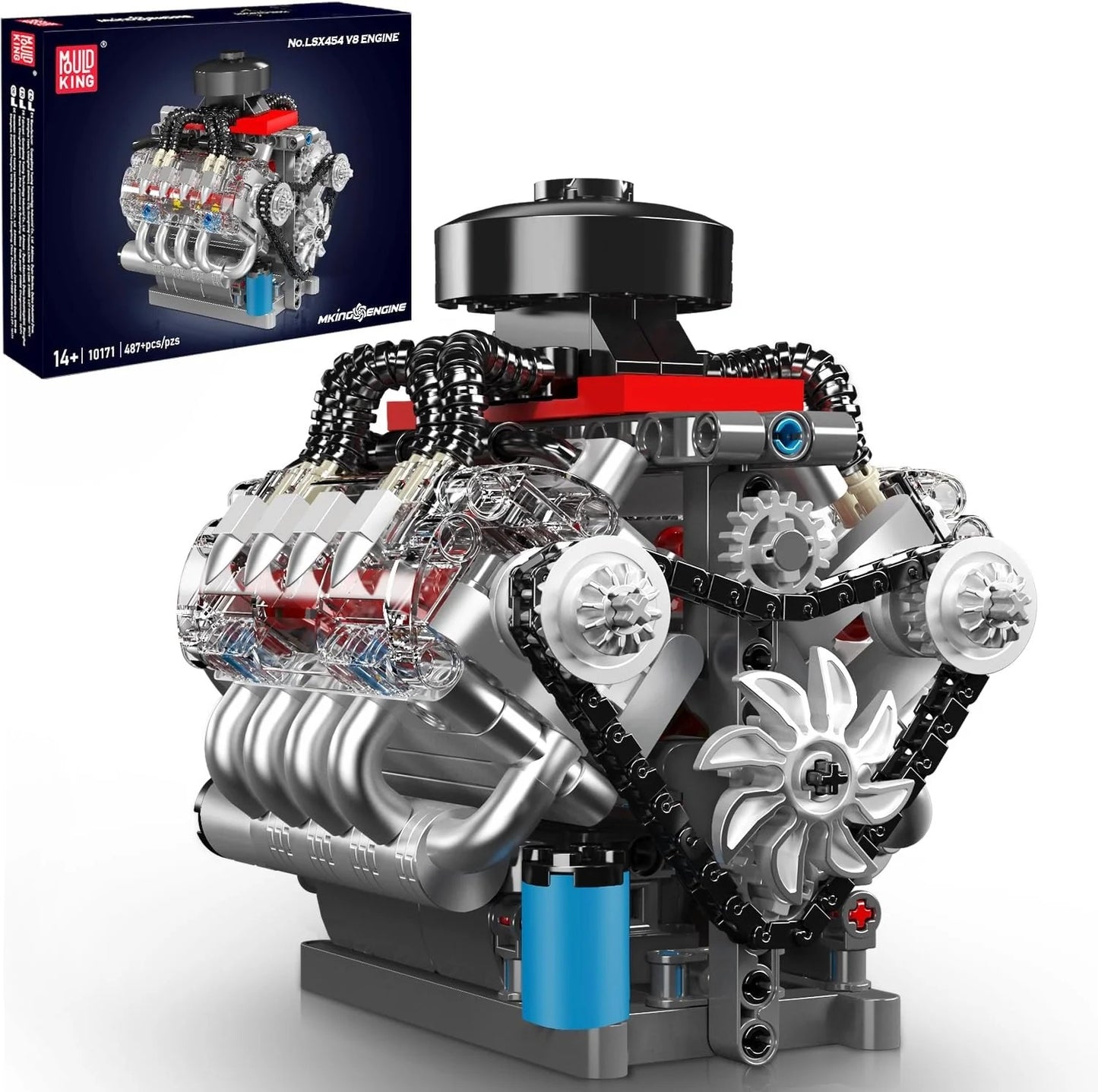 GearBricks™ V8 Engine