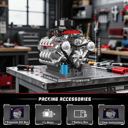 GearBricks™ V8 Engine